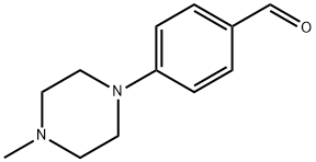 4-(4-甲基哌嗪)苯甲醛 结构式