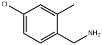 4-氯-2-甲基苄胺 结构式