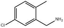 5-氯-2-甲基苄胺 结构式