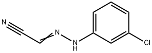 [(3-chlorophenyl)hydrazono]acetonitrilo  结构式
