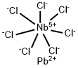 Niobate(2-), heptachloro-, lead(2+) 结构式