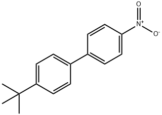 4-(tert-Butyl)-4'-nitro-1,1'-biphenyl 结构式