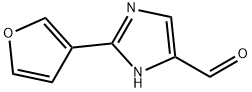 1H-Imidazole-4-carboxaldehyde,  2-(3-furanyl)-  (9CI) 结构式