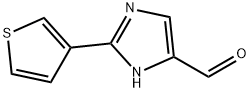 2-(3-噻吩基)咪唑-5-甲醛 结构式