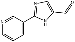 2-(吡啶-3-基)-1H-咪唑-5-甲醛 结构式