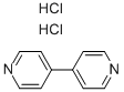 4,4ˊ-联吡啶二盐酸盐 结构式