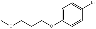 1 - 溴-4 - (3 - 甲氧基丙氧基)苯 结构式