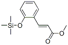 3-[o-[(Trimethylsilyl)oxy]phenyl]propenoic acid methyl ester 结构式