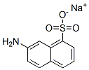 sodium 7-aminonaphthalene-1-sulphonate  结构式