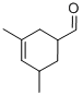 二甲基-3-环己烯-1-甲醛 结构式
