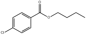 4-氯苯甲酸正丁酯 结构式