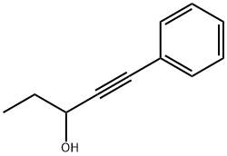 1-苯基-1-戊炔-3-醇 结构式