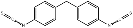 4,4'-DIISOTHIOCYANATODIPHENYLMETHANE 结构式