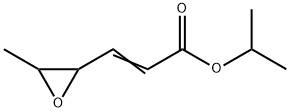 2-Propenoicacid,3-(3-methyloxiranyl)-,1-methylethylester(9CI) 结构式