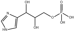 1-(1H-Imidazol-4-yl)-1,2,3-propanetriol 3-dihydrogen phosphate 结构式