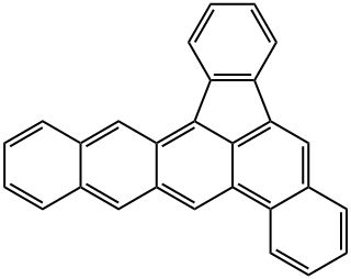 Benz[a]indeno[1,2,3-de]naphthacene 结构式