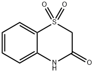 1,1-二氧代-4H-苯并[E][1,4]噻嗪-3-酮 结构式
