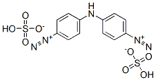 P-DIAZODIPHENYLAMINE SULFATE 结构式