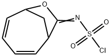 7-Oxabicyclo[4.2.1]nona-2,4-dien-8-ylidenesulfamoyl chloride 结构式