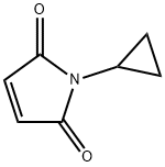 1-环丙基吡咯-2,5-二酮 结构式