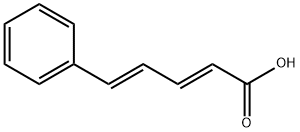 反式-5-苯基-戊二烯酸 结构式