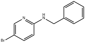 2-BENZYLAMINO-5-BROMOPYRIDINE 结构式