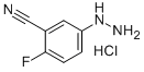 3-CYANO-4-FLUOROPHENYLHYDRAZINE HCL