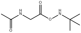 Acetamide,  N-[2-[[(1,1-dimethylethyl)amino]oxy]-2-oxoethyl]-  (9CI) 结构式