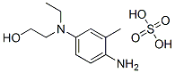 2-(4-amino-N-ethyl-m-toluidino)ethanol sulphate 结构式