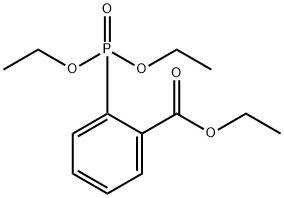 DIETHYL-2-ETHOXYARBONYLPHENYLPHOSPHONATE 结构式