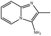 2-甲基咪唑并[1,2-A]吡啶-3-胺 结构式