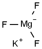 potassium trifluoromagnesate(1-)  结构式