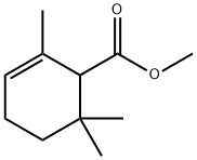 methyl 2,6,6-trimethylcyclohex-2-ene-1-carboxylate 结构式