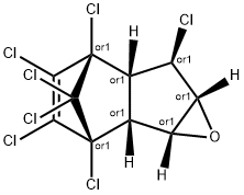 内环氧七氯 结构式