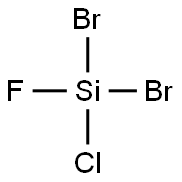 Dibromochlorofluorosilane 结构式