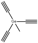 Germane, triethynylmethyl- 结构式