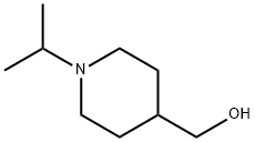 N-异丙基-4-哌啶甲醇 结构式