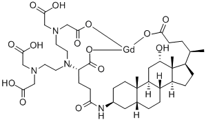 GADOCOLETIC ACID 结构式