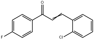 2-氯-4'-氟查耳酮 结构式