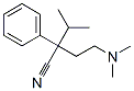 2-(2-dimethylaminoethyl)-3-methyl-2-phenyl-butanenitrile 结构式