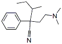2-[2-(Dimethylamino)ethyl]-3-methyl-2-phenylvaleronitrile 结构式