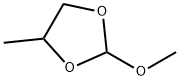 2-methoxy-4-methyl-1,3-dioxolane 结构式