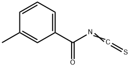 3-甲基苯甲酰基异硫氰酸酯 结构式