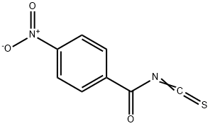 对硝基苯甲酰异硫氰酸盐 结构式