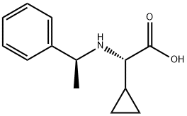 (S,S)-环丙基-(1-苯乙胺)乙酸 结构式