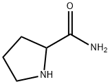DL-脯氨酰胺 结构式