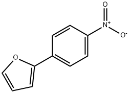 2-(4-硝基苯基)呋喃 结构式