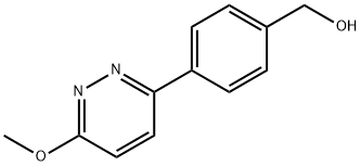 3-(6-Methoxypyridazin-3-yl)benzyl alcohol 结构式