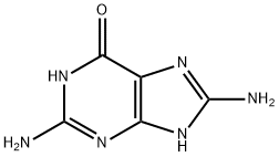 8-氨基鸟嘌呤 结构式