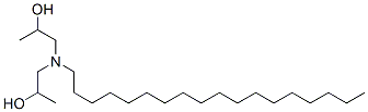 1,1'-(octadecylimino)dipropan-2-ol 结构式